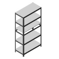 Light Capacity Steel Angle Shelving Customized Adjustable Warehouse Storage Shelf on Sale